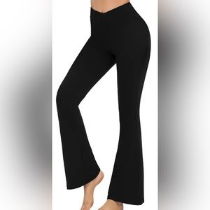 Bell bottom yoga pants Size M